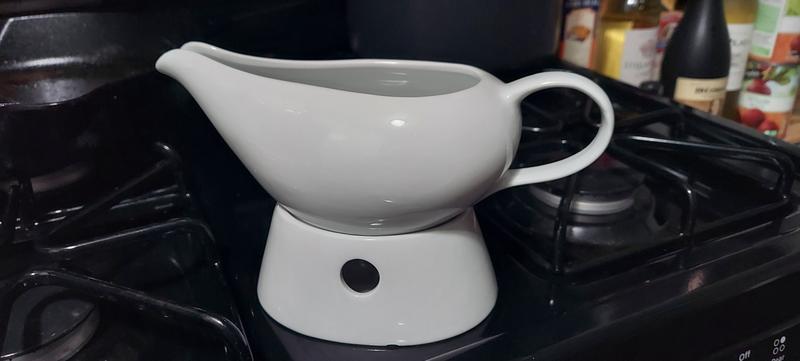 Gravy Boat with Warming Stand