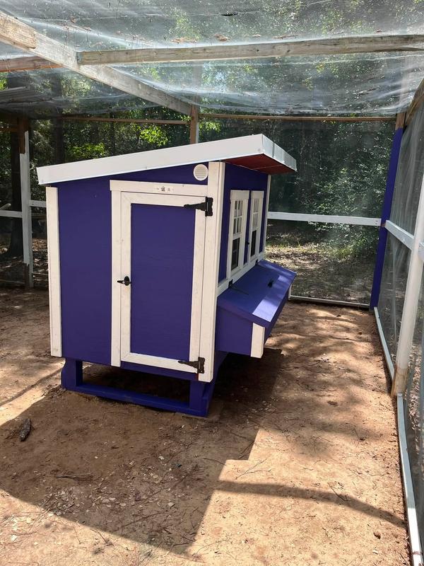 I painted mine purple