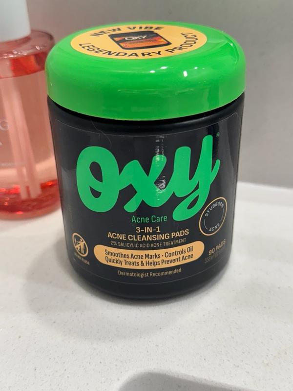 Oxy 3-IN-1 Acne Facial Cleansing Pads, 90 Pads | Meijer