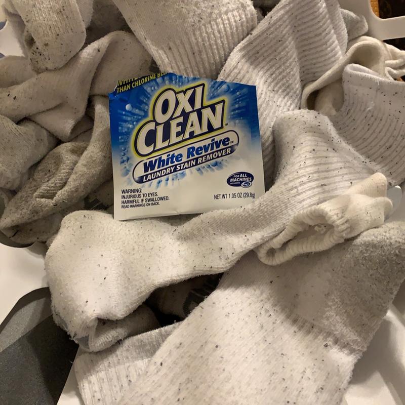 OxiClean White Revive Laundry Whitener + Stain Remover - Review &  Experiment 