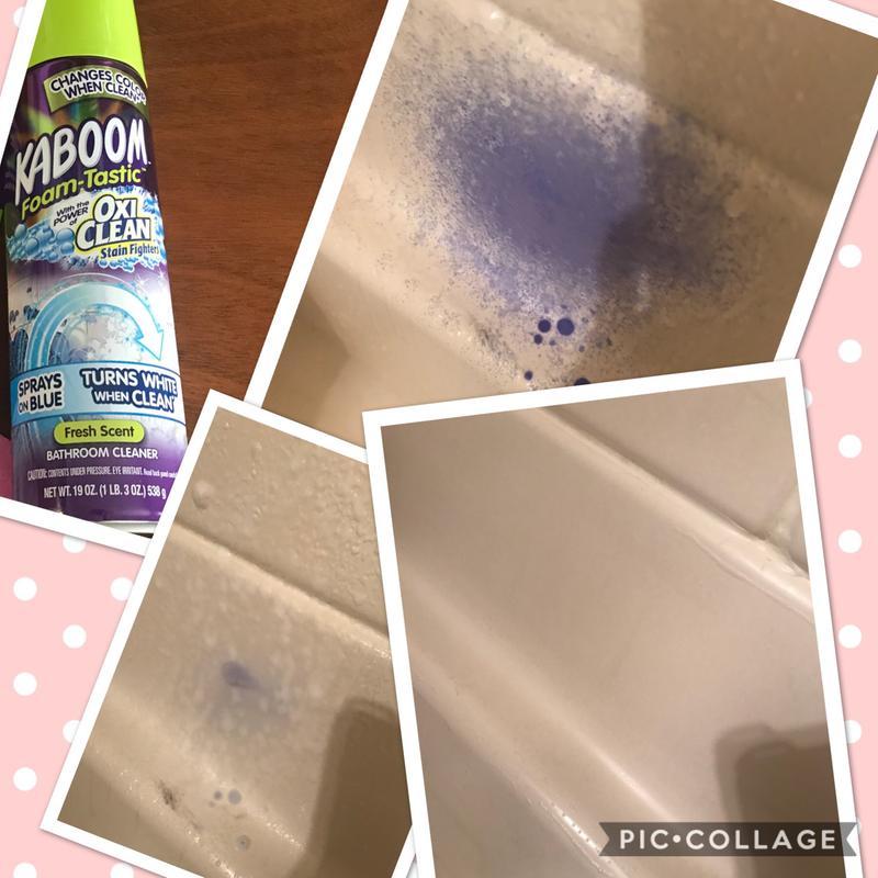 OxiClean 19 oz. Spray Can Foam-Tastic Foaming Bathroom Cleaner
