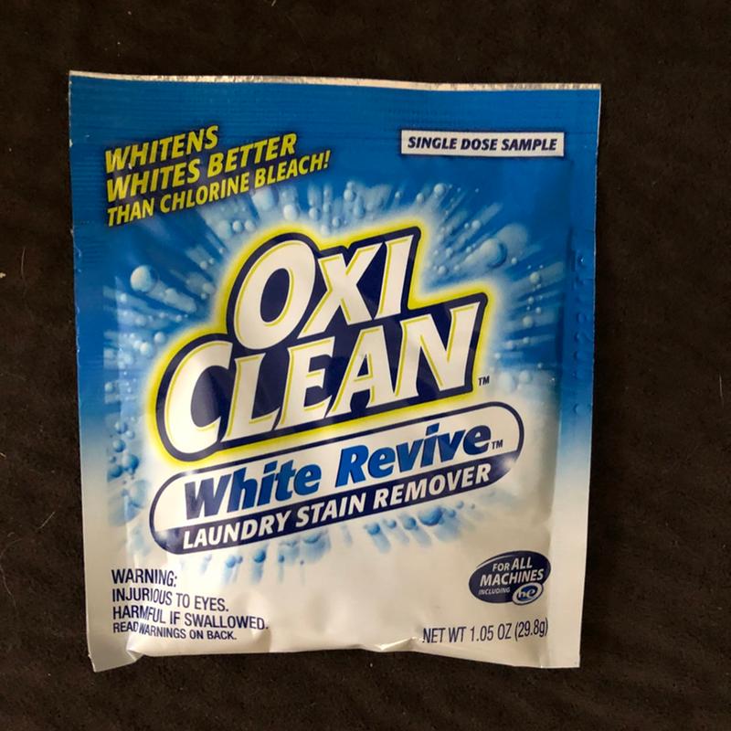OxiClean White Revive Laundry Whitener + Stain Remover Power Paks Reviews