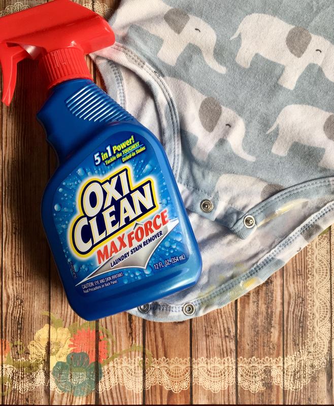 OxiClean Max Force Laundry Stain Remover 12 Fl. Oz. Spray Bottle - Lift  Food Stains, Dissolve Grease and Oil in the Laundry Stain Removers  department at