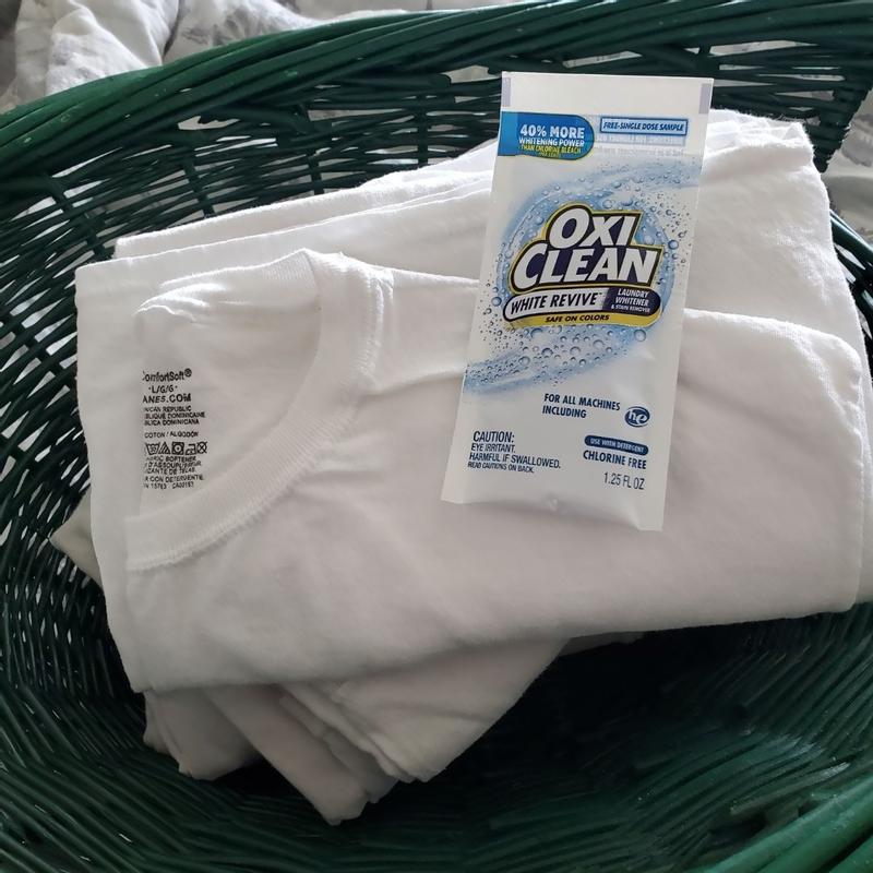 OxiClean White Revive Liquid Laundry Whitener + Stain Remover, 50oz