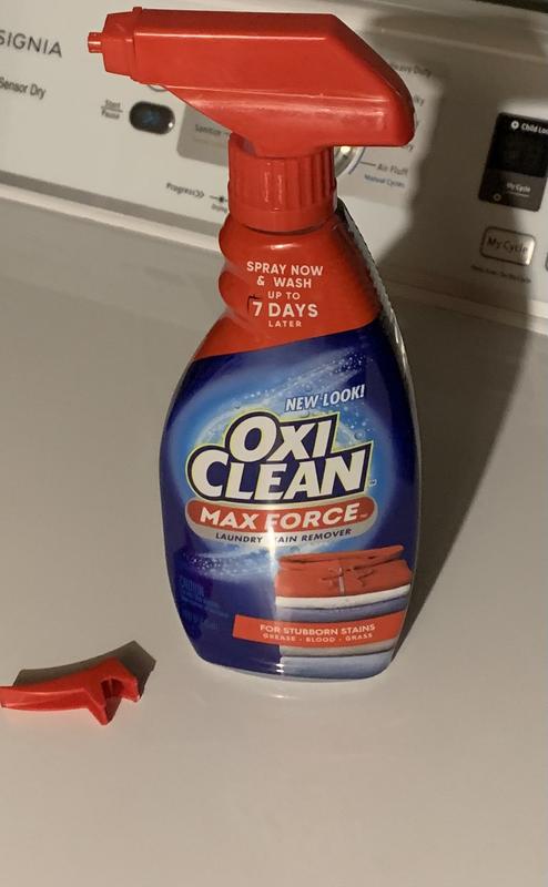 OxiClean MaxForce Foam Pre-Treater Stain Remover, Chlorine Bleach-Free, 354  mL