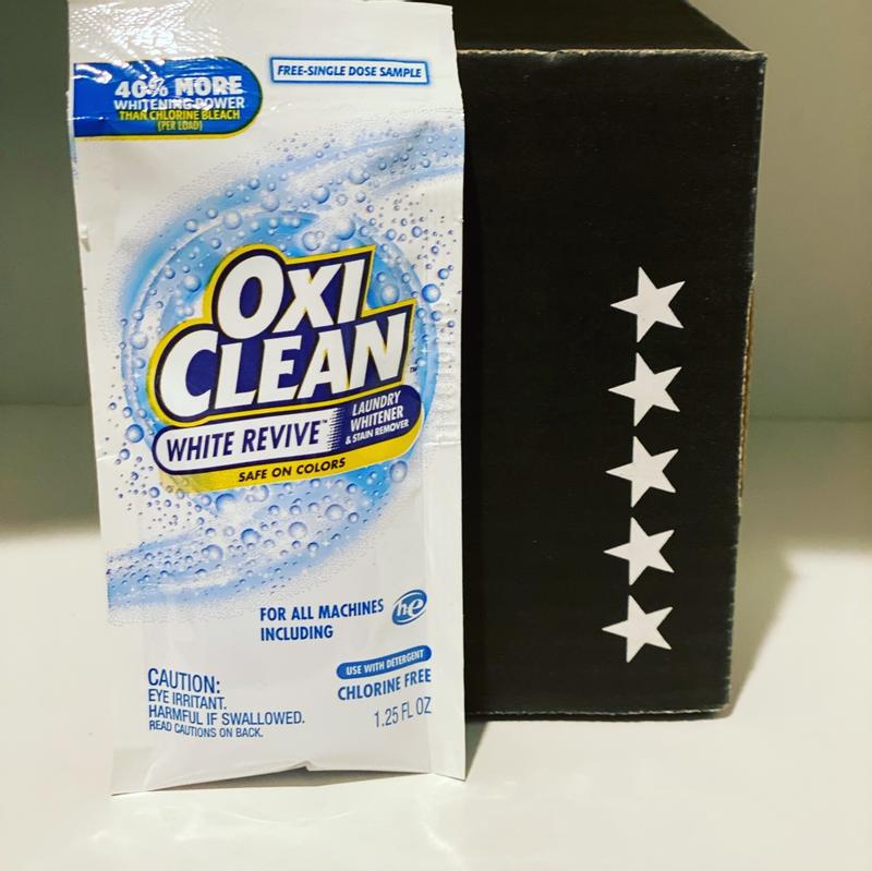 OxiClean White Revive Liquid Laundry Whitener + Stain Remover, 50oz