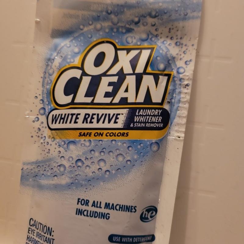 OxiClean White Revive Liquid Laundry Whitener + Stain Remover, 50oz