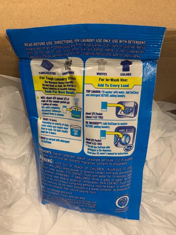 Shout In-Wash Pouches Color Catcher +Oxi Booster - 10 CT