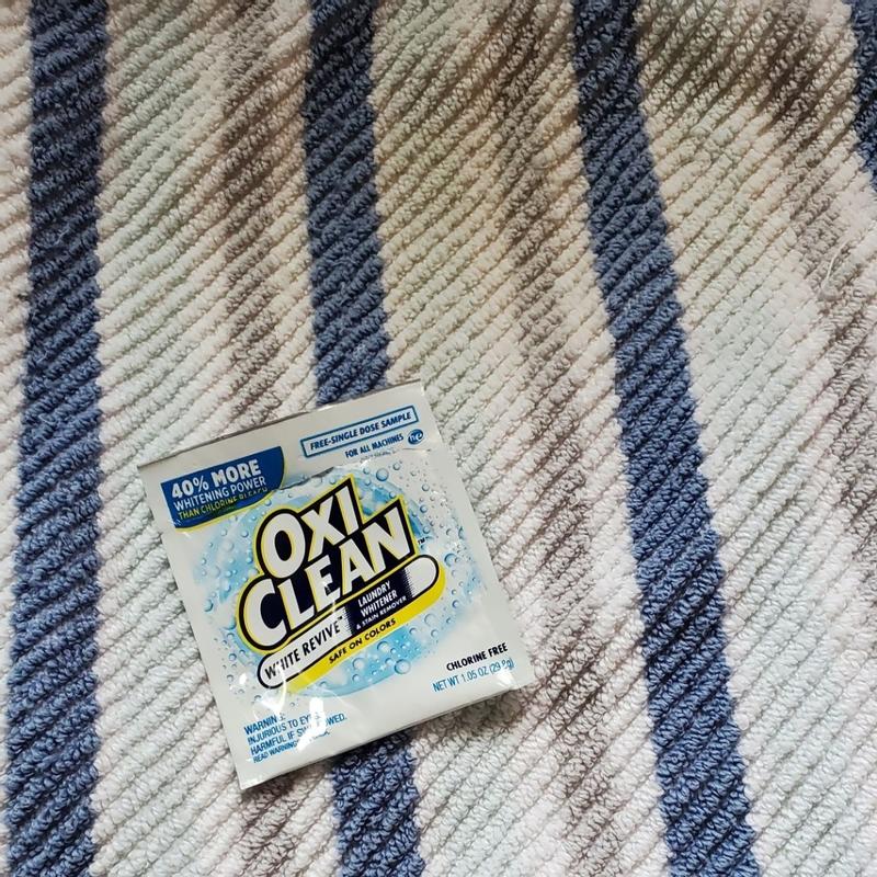 OxiClean™ White Revive™ Laundry Stain Remover Powder reviews in Laundry  Care - ChickAdvisor