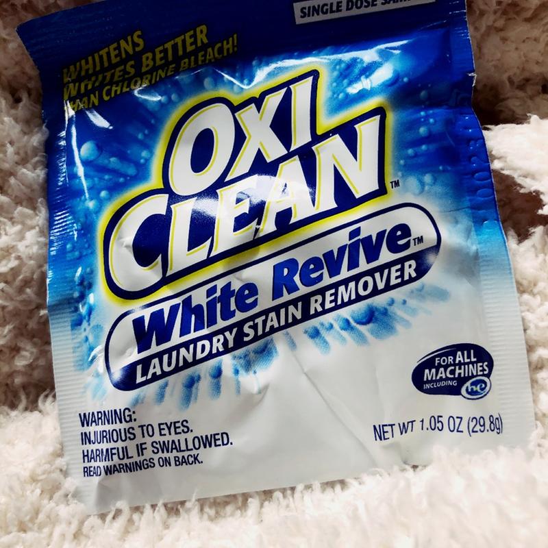 OxiClean White Revive Laundry Whitener + Stain Remover, 3 lbs