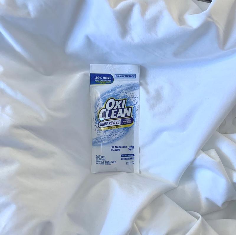 OxiClean White Revive Liquid Laundry Whitener + Stain Remover, 50oz