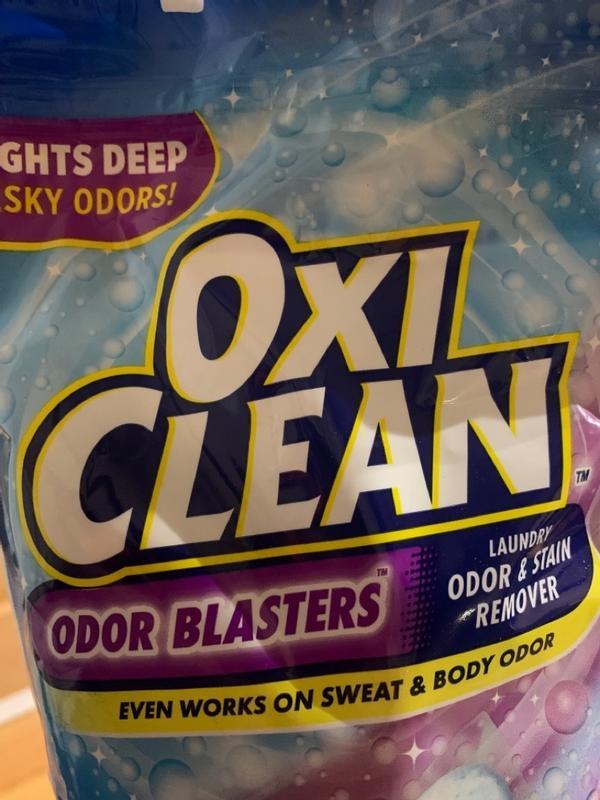 OxiClean 80 Oz. (5 Lb.) Laundry Odor Blasters – Versatile Odor & Stain Remover Powder – Dye-Free, Chlorine-Free