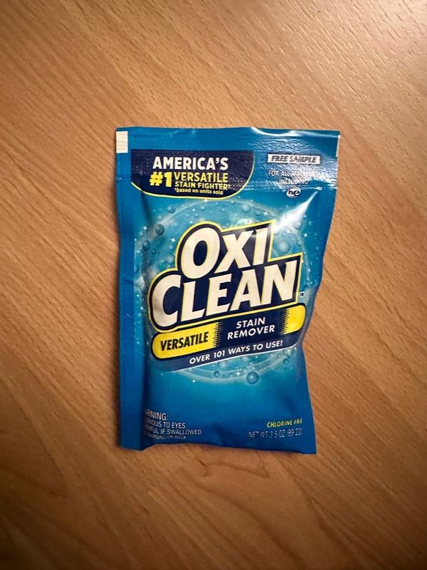 OxiClean Versatile Stain Remover Free, 3 lbs.