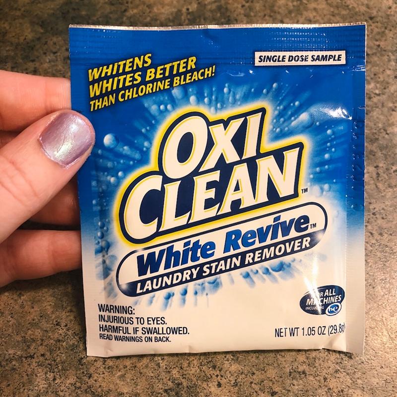 OxiClean White Revive Laundry Whitener & Stain Remover Power Paks