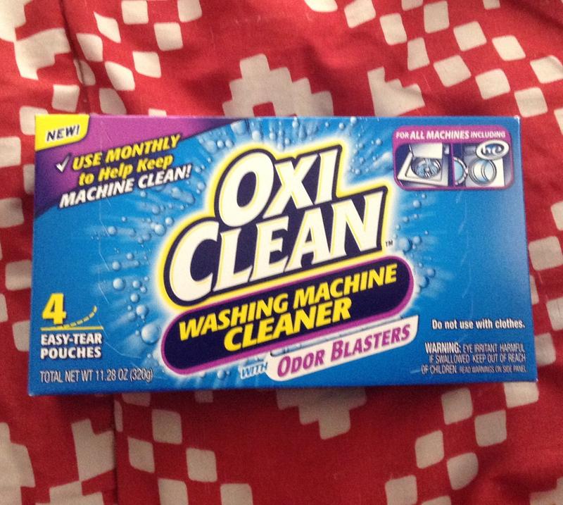 Oxi Clean Washing Machine Cleaner, with Odor Blasters - 4 pouches, 11.28 oz