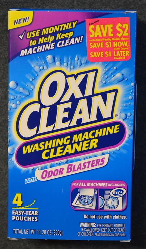 OxiClean Washing Machine Cleaner with Odor Blasters - 4 ct - 11.2