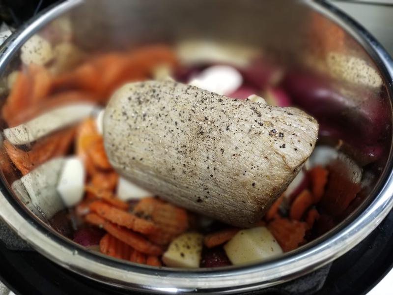 Ready for pressure cooking!