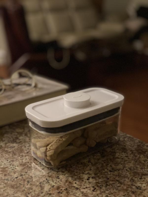 Perfect size for dry dog biscuits