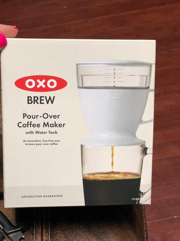 OXO Brew Pour Over Coffee Maker with Water Tank White 11180100 - Best Buy