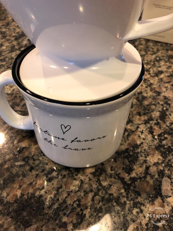 Wide mugs are too big