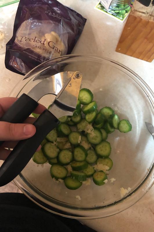 OXO SoftWorks Garlic Press (1 ct) Delivery - DoorDash