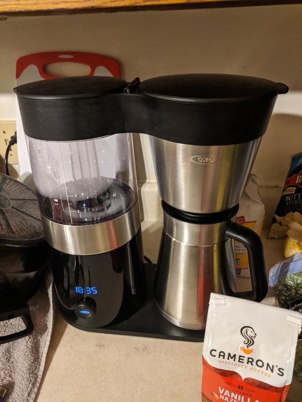 OXO Brew 9 Cup Stainless Steel Coffee Maker 72 fl.oz. 