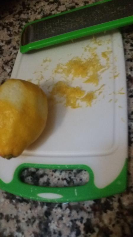 Beautiful job on  lemon zest