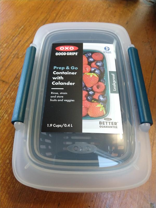 OXO Good Grips Prep & Go Container With Colander