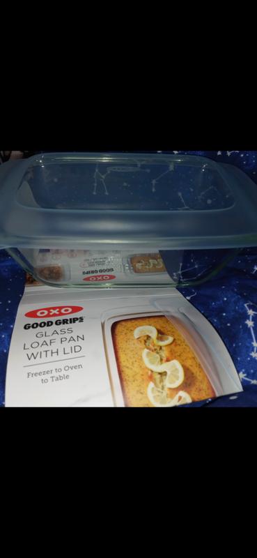 Oxo Covered Glass Loaf Pan