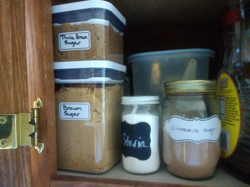Stacking saves space!