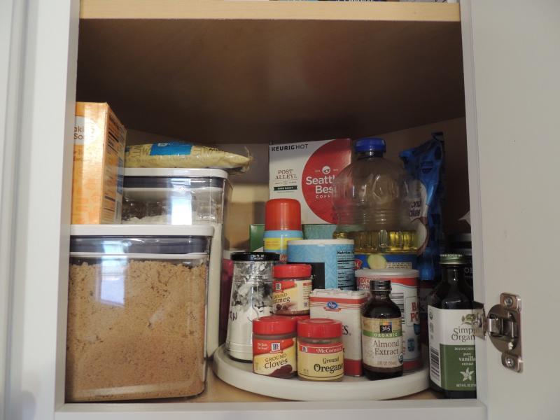 Pantry "After" OXO POP containers!