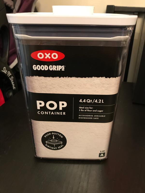 OXO Good Grips 4.4 qt. Large POP Food Storage Container with Airtight Lid  and Scoops (3-Pack) 11236400 - The Home Depot