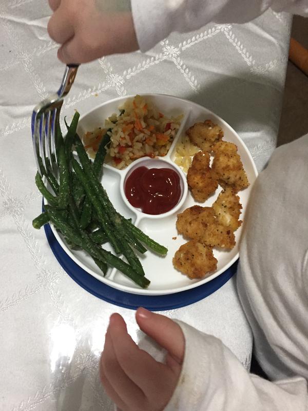 Ketchup front and center :-)