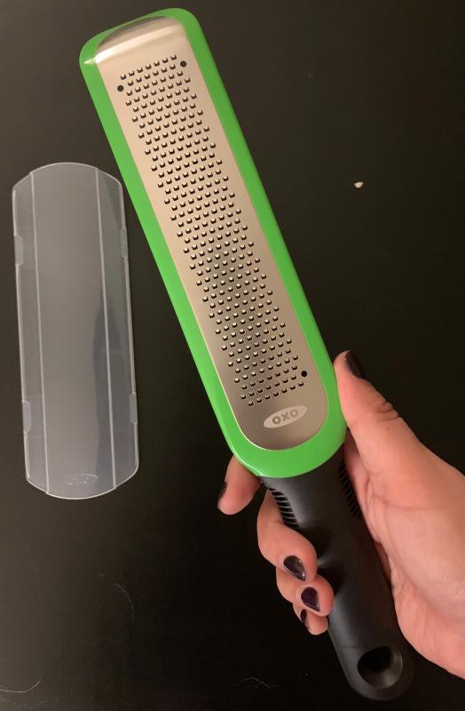 OXO Good Grips Etched Zester and Grater Green