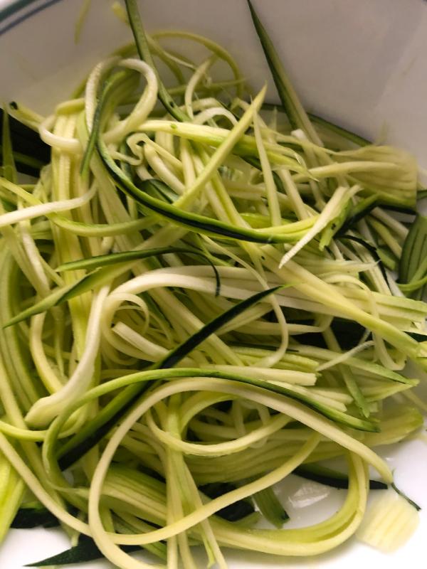 Two zucchini