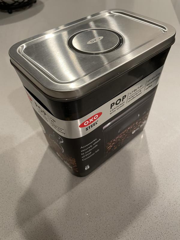 OXO Steel 1.7 qt. POP Coffee Canister