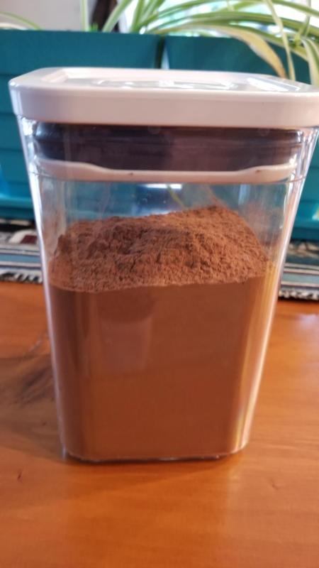 Perfect size for my powdered cocoa.