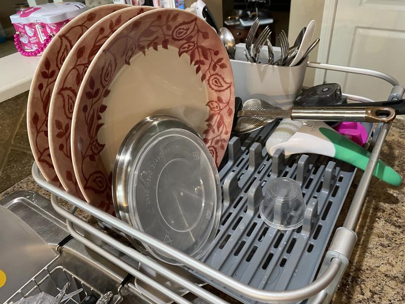 OXO Aluminum Dish Drying Rack