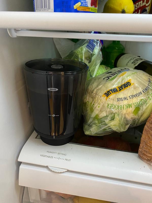 Refrigerate while it brews