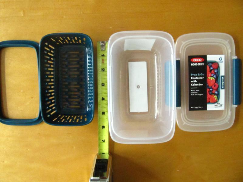 Parts of Prep & Go Container