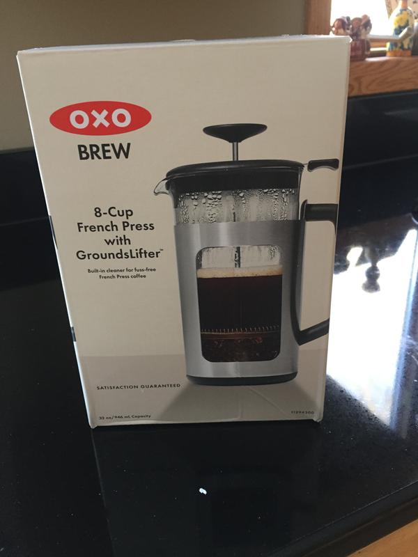 OXO Brew 8Cup French Press with Groundslifter Bed Bath & Beyond