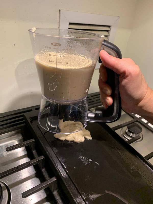 Was not flowing at all, lots of shaking.