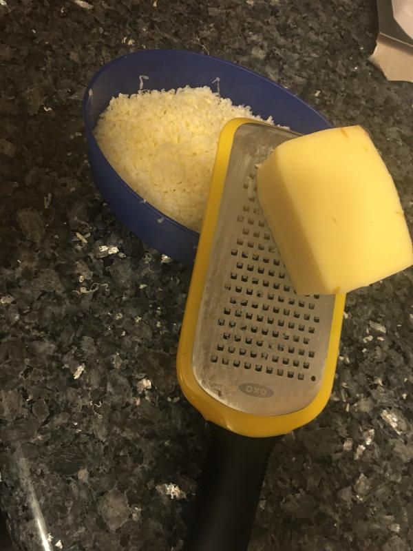 OXO Good Grips® Medium Etched Grater in Yellow Customer Reviews Bed