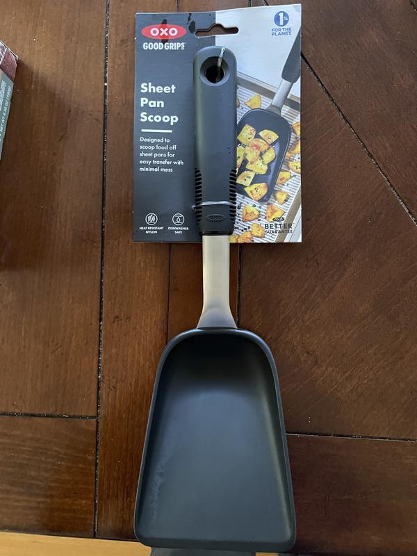 Oxo sheet pan scoop