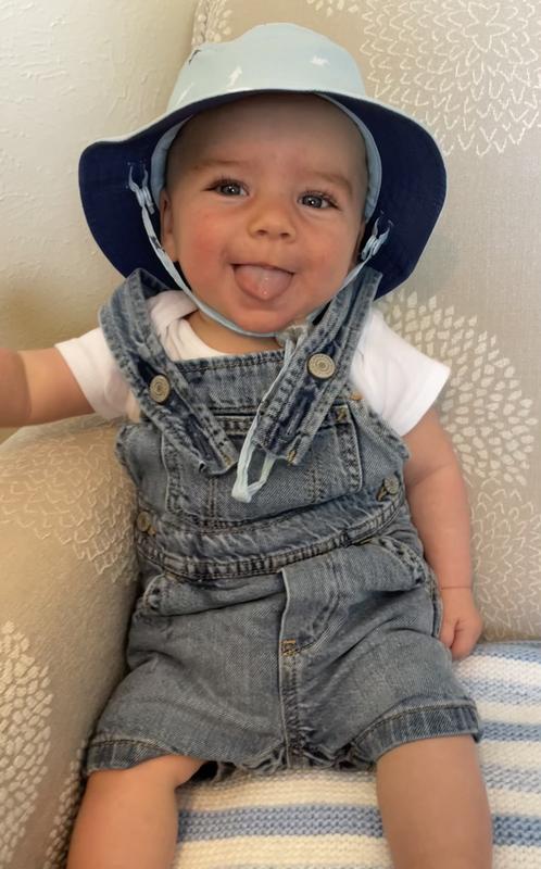 The Oxo Tot bib is going on this cutie when he visits in two weeks! First great grandson gets the first great Oxo Tot bib product. Can’t wait to feed him while he’s wearing it!