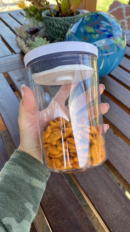 Great for small snacks, and kids can open the lid themselves!