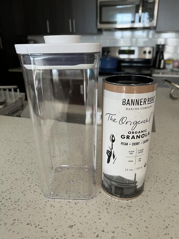 Before emptying the granola