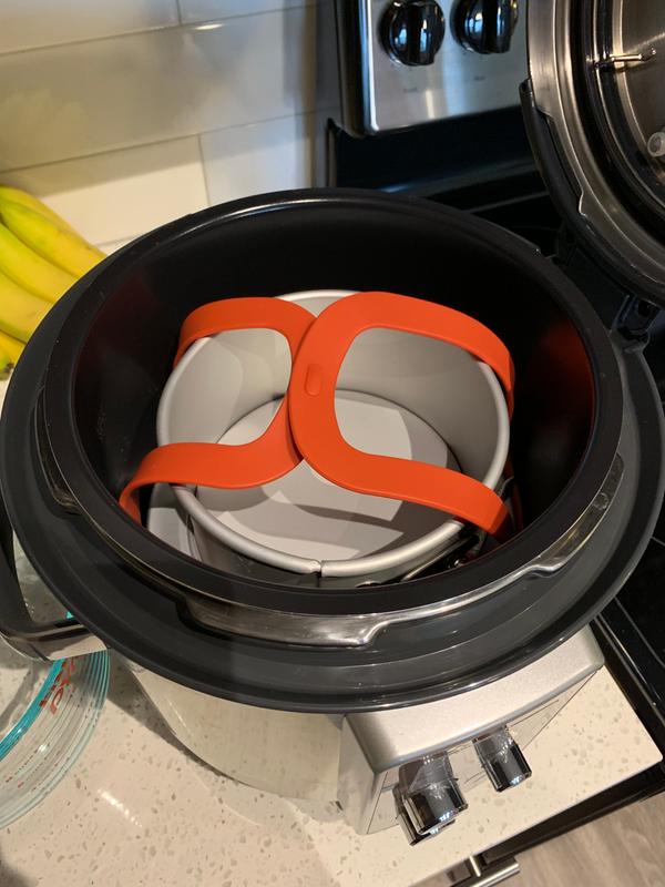 Fits snugly with this 6" springform pan