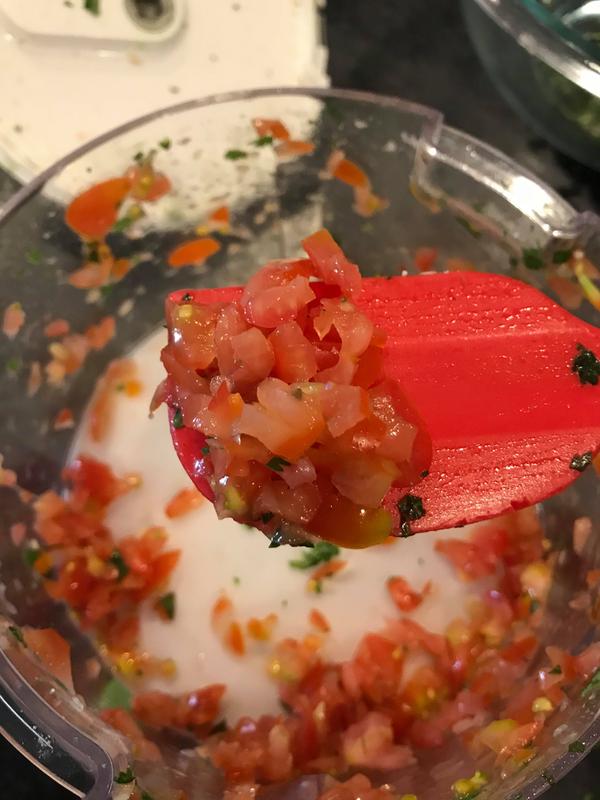 Chopped grape tomatoes