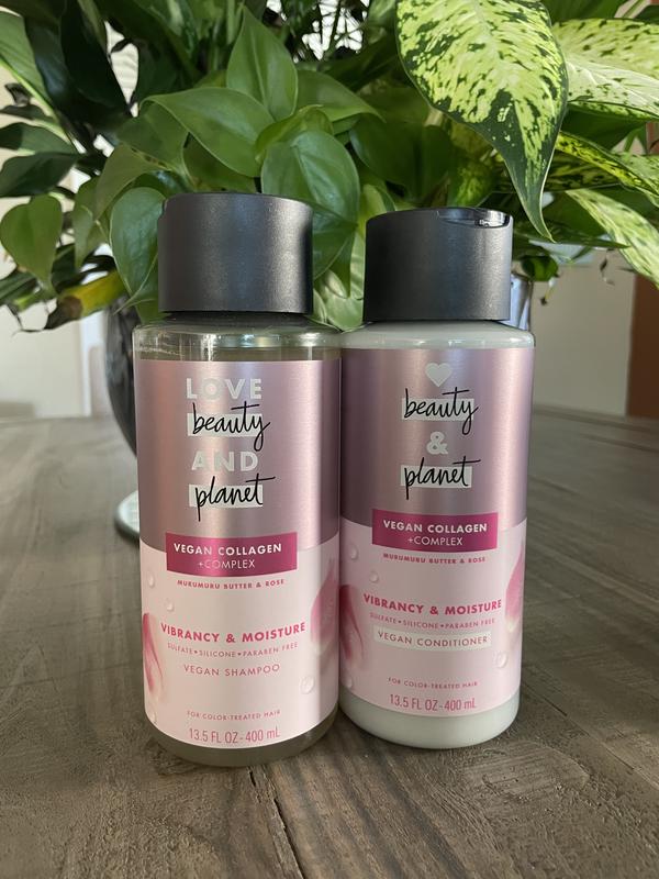 Love Beauty and Planet Murumuru Butter & Rose Vegan Collagen Moisture  Shampoo, 13.5 fl oz - Pay Less Super Markets